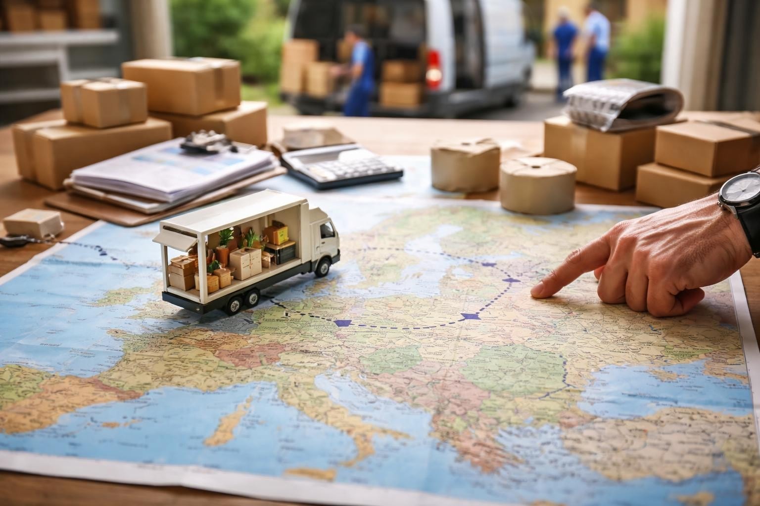 Déménagement Europe : Planifier Votre Transition Internationale