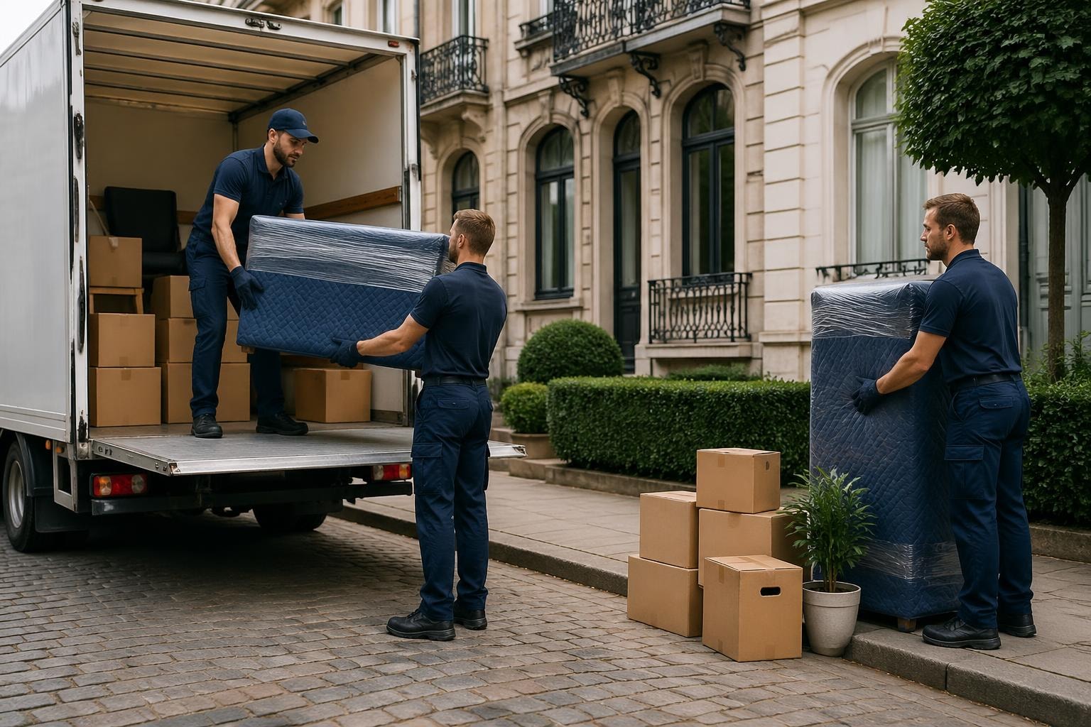 Top 5 déménageurs à Saint-Gilles Bruxelles 2026